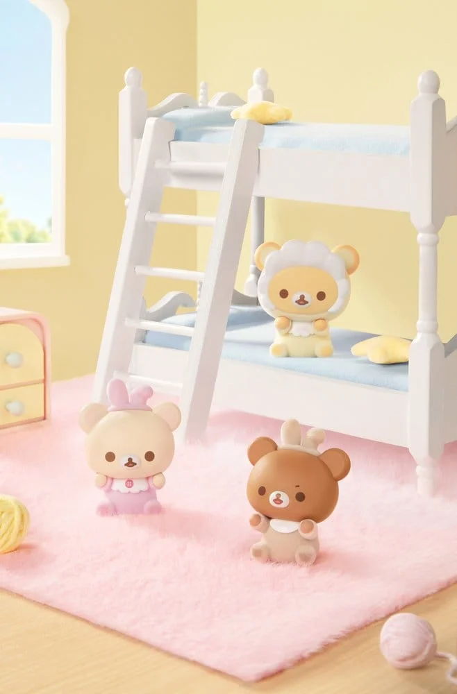 RILAKKUMA - Nuonuo Baby Series Blind Box - 1 Unidade (3 Figuras)
